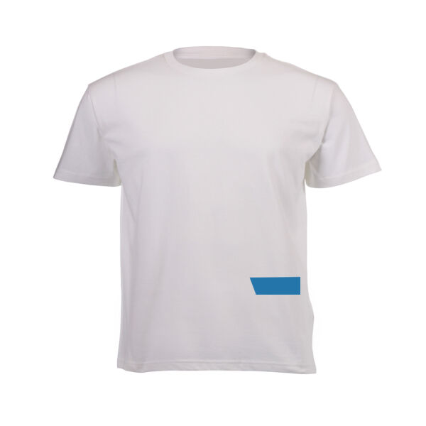 'Different Angle' - Kids' Short Sleeve White Tee - Tshepo Thumbnail