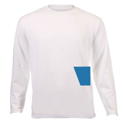 'Different Angle' - Kids' Long Sleeve White Tee - Tshepo Thumbnail