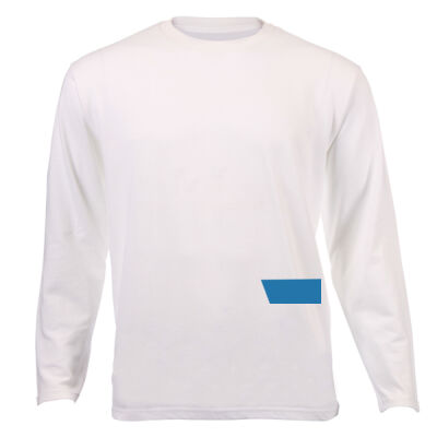 'Different Angle' - Kids' Long Sleeve White Tee - Liam Thumbnail