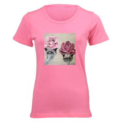 "Larry & Leroy" - Ladies Tee - By Kim Rundle Thumbnail