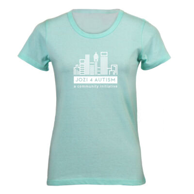 Jozi 4 Autism Logo - Ladies Short Sleeve Tee Thumbnail