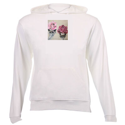 "Larry & Leroy" - Kids' White Hoodie - By Kim Rundle Thumbnail