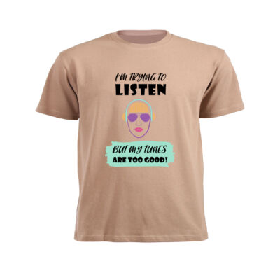 "I'm trying to listen" - Kids Short Sleeve Tee - By Savannah Pillay Thumbnail